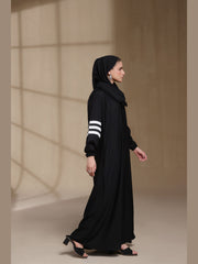 Blaze Black Abaya