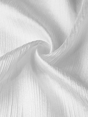 Crinkle Silk Hijabs - White
