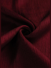 Crinkle Silk Hijabs - Wine Berry