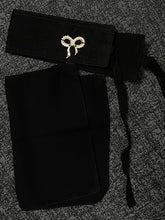 Saudi Niqab Bow Latest Edition With Bukram 14 inches (Long)