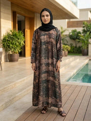 Blaire Cocoa Abaya