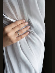 White Organza Silk Hijab