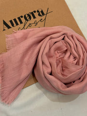 Turkish Lawn Hijab - Light Pink