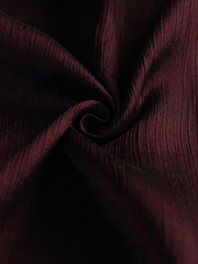 Crinkle Silk Hijabs - Dark Plum