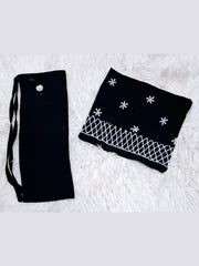 Embroidered Hijab Niqab set