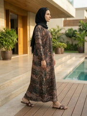 Blaire Cocoa Abaya