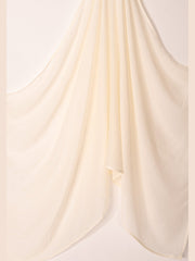 Cream Modal Hijab