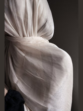 Oat Meal Organza Silk Hijab