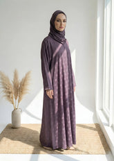 Allure Plum Abaya