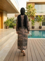 Blaire Cocoa Abaya