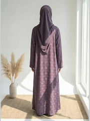 Allure Plum Abaya