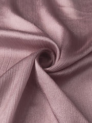Crinkle Silk Hijabs - Silver Pink