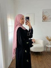 Emerald premium Embroidered Abaya