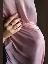 Pink Organza Silk Hijab