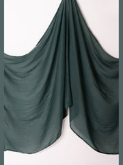 Dark Green Modal Hijab