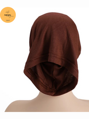 Under scarve Tubecap Dark Brown