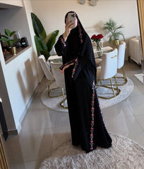 Bloom Trail Premium Luxury Abaya