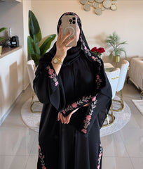 Bloom Trail Premium Luxury Abaya