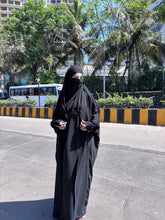 Premium Saudi Jilbab 1 Piece Full Length Black