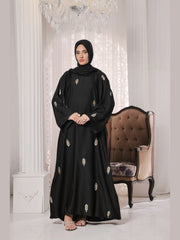 Zohra Black Abaya