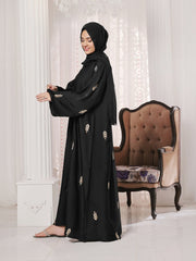 Zohra Black Abaya