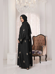 Zohra Black Abaya