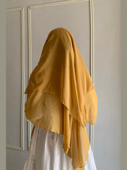 Princess Khimar mustard
