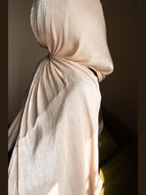 Light Fawn Organza Silk Hijab