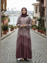 Elegance Claret Abaya