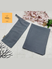 Grey Hijab & Niqab Set