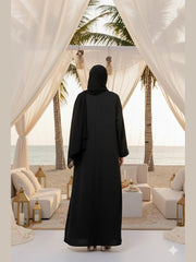 Sumaira Premium Black Abaya ( Limited Stock )