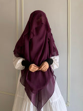 Princess Khimar Deep Purple