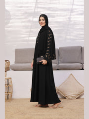 Grace Black Premium Handwork Abaya