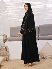 Grace Black Premium Handwork Abaya