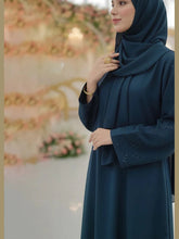 Grace Teal Abaya