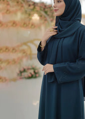 Grace Teal Abaya