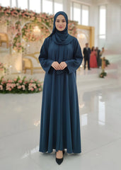 Grace Teal Abaya