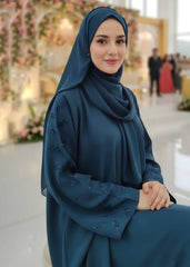 Grace Teal Abaya