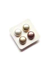 Hijab Magnets (Circle) - Matte Finish - Set of 4