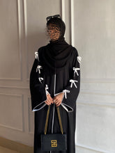 New Ribbon Bow White Abaya Premium Quality - 75% OFF ( Best Seller )