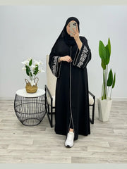 Premium Jannah Abaya Front Open Style