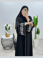 Premium Jannah Abaya Front Open Style
