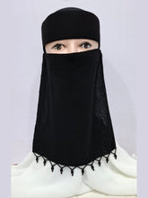 Saudi Niqab Cut Dana Handwork Imported Fabric D2