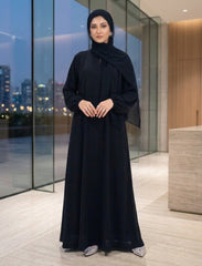 Black Everyday Maxi Abaya