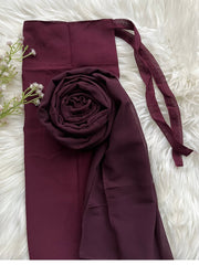 Hijab Naqab Set - Grape