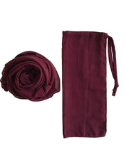 Maroon Hijab & Niqab Set