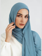 Matching Butter Modal Hijab Set - Marina