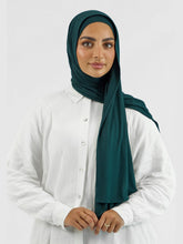 Matching Jersey Hijab Set - Midnight Teal