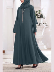 Alcian Teal Abaya