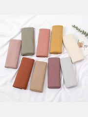 Ribbed jersey Hijabs jalapeno